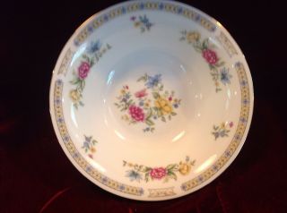 Liling Fine China Yung Shen Ling Rose 9 " Round Vegetable Serving Bowl