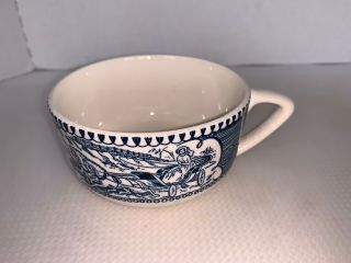 Currier And Ives Buggy Ride Tea/ Coffee Cup