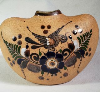 Vintage Mexican Tonala Sandstone Pottery Vase