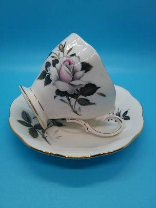 Royal Albert Tea Cup And Saucer " Queens Messenger " Made In England