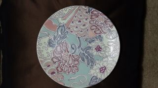 Vintage Terri Roese Chinoiserie Decorative Collectable Plate