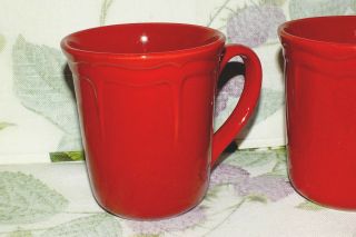 Better Homes & Gardens Simply Fluted Red Mug (s) Exc