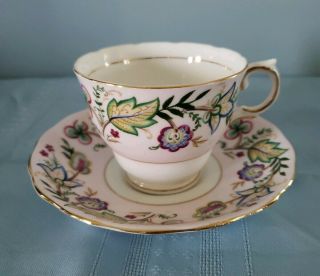 Vintage Colclough Bone China Teacup And Saucer Made In England