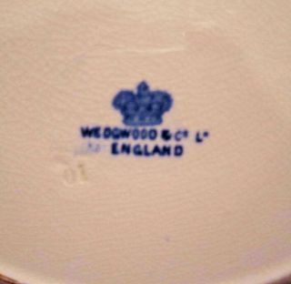 Blue Willow Dinner Plate by Wedgewood & C L England 3