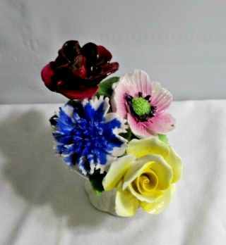 Radnor Hand Made Bone China Flower Bouquet Staffordshire England