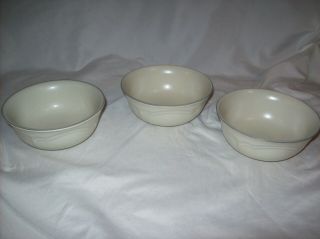 Set Of 3 Pfaltzgraff " Heirloom " 5 " Dessert Bowls 012