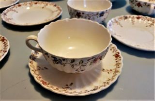 11pc.  YOU PICK Vintage Copeland Spode in Wicker Dale Pattern All no chips/cracks 2