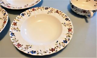 11pc.  YOU PICK Vintage Copeland Spode in Wicker Dale Pattern All no chips/cracks 4