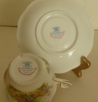 Vintage Royal Albert Kentish Rockery Fine China Tea Cup & Saucer NO.  816998 4