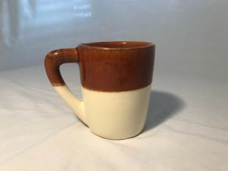Brown Drip Glaze Stoneware Coffee Mug RRP Co Robinson Ransbottom Cup Roseville 2
