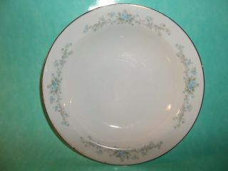Blue Fantasy By Royal Court Fine China 7 1/2 " Rim Soup Bowl Crafted In Japan