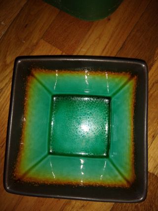 Better Homes And Gardens Square Bowl Black Galaxy Crackle Jade 4
