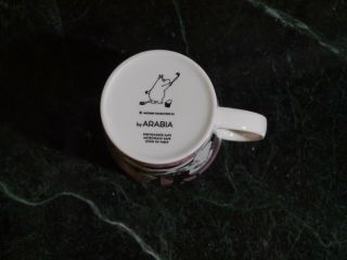 Porcelain Moomin Characters by Arabia Cup Dishwaser,  Microwave Safe Oven 2 Table 3