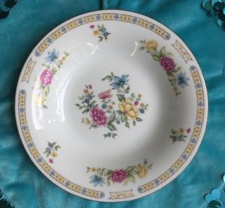 Liling Fine China Ling Rose Soup Bowl Floral Flower Tableware Pattern 1106
