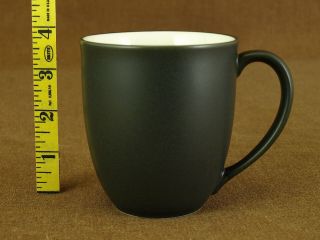 Noritake Stoneware Mug Cup 8034 Colorwave Graphite Dark Gray Microwave Safe
