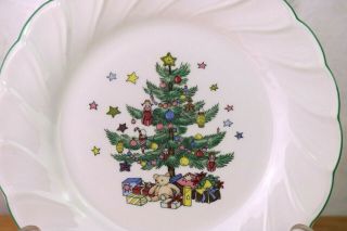 Vintage Nikko Happy Holidays 1 Salad Plate (s) Christmas Tree Presents