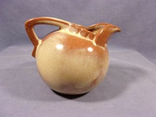 Vintage Frankoma Pottery 87a Creamer In Desert Gold Glaze,  Early 50 