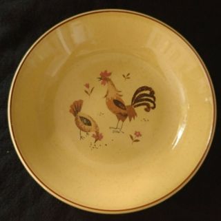 Vintage Harmony House Honey Hen Bowl Chicken Rooster