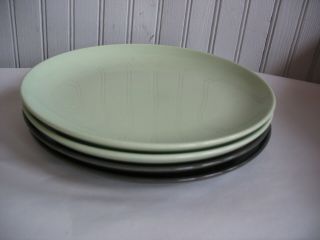 Bread & Butter plate Iroquois Casual China by Russel Wright Lettuce green MCM 4