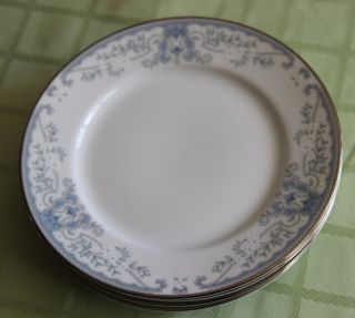 Lenox White Heather Bread & Butter Plates Vintage Discontinued