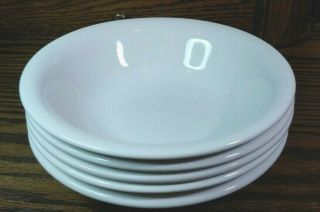 Gibson Housewares - Set Of 4 Ceramic White Bowls - Salad,  Cereal