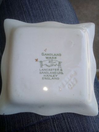 Vintage Sandland Ware Trinket Dish Lancaster & Sandland LTD Hanley England 2