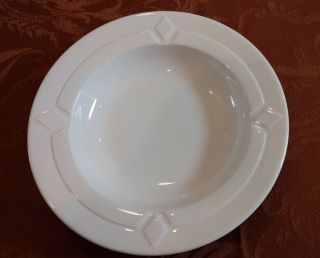 Four Diamond Royal Rideau Syracuse China Rim Soup Bowl 9 1/4 " Diameter