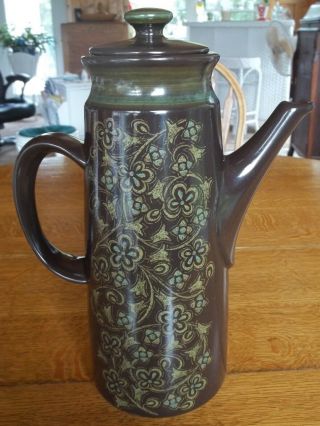 Franciscan Earthenware China In Madeira Pattern - Coffee Pot