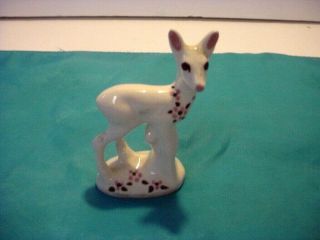 Vintage Rio Hondo Deer Calif.  Pottery 4 1/2 " High Figurine.