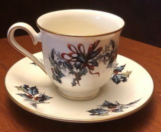 Lenox Winter Greetings Tea Cup & Saucer