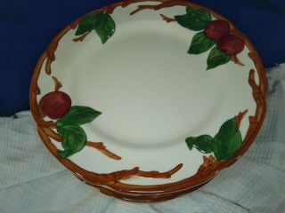 FRANCISCAN Vintage Apple Pattern Dinner Plates Up to 12 3