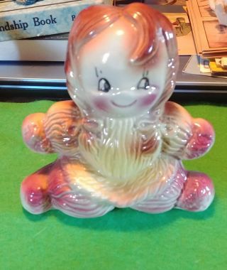 American Bisque Rag Doll Bank