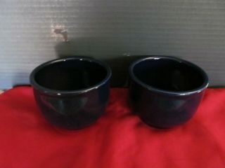 Fiestaware Set Of 2 Jumbo Bowls Nwt Cobalt Blue