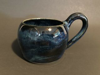 Hand Thrown Artisan Pottery Coffee Cup/mug Gorgeous Signed Ma