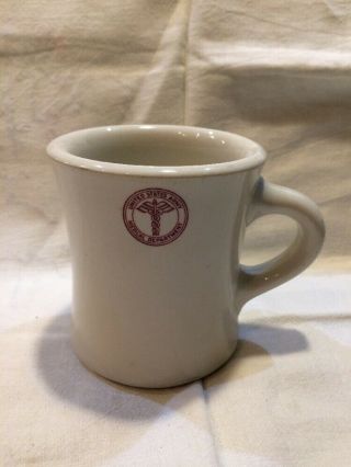 Vintage Taylor Smith China United States Army Medical Department Coffee Mug Cup