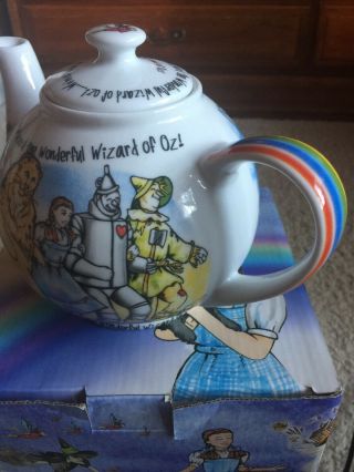 Nos 2011 Paul Cardew Design - Wizard Of Oz Teapot Toto Lid - 2 Cup Tea Party