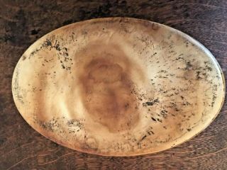 Vintage Brown Glazed Stoneware Bean Pot with Lid 11” x 7” x 4” 3