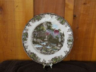 Johnson Brothers Friendly Village Made In England Dinner Plate The Lilly Pond