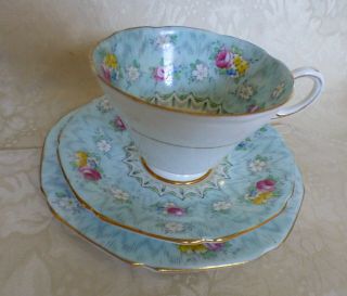 Paragon Cup & Saucer Set Evangeline Underplate Fine China By Appointment