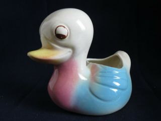 Woof Estate Find Vtg Shawnee Pottery Baby Ugly Duck Duckling Planter