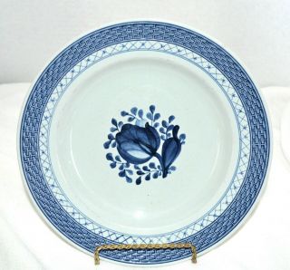 Royal Copenhagen Denmark Tranquebar Blue 9 Inch Luncheon Plate 11/946