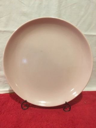 Russel Wright Pink Iroquois Casual China Usa Dinner Plate 10 " Made In Us