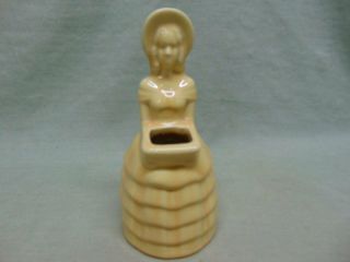 Vintage Shawnee Pottery Yellow 7.  25 " Southern Belle Planter