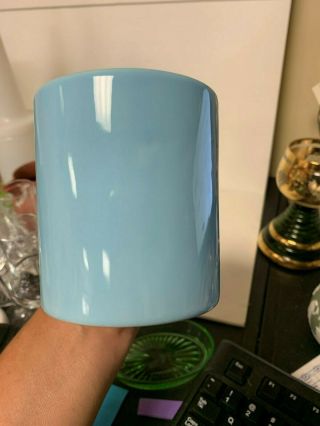 Vintage Grindley Stoneware Mug Powder Light Baby Blue England EUC 4