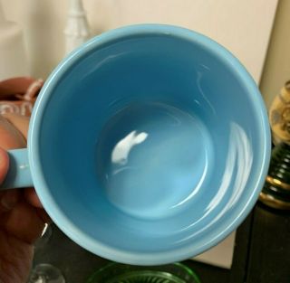 Vintage Grindley Stoneware Mug Powder Light Baby Blue England EUC 5