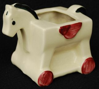 Vintage Shawnee U.  S.  A.  660 Pottery Horse Or Pony Planter - Very Cute