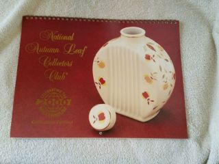 Jewel Tea Autumn Leaf - 2000 Calendar - Nalcc Collectors Edition