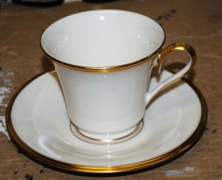 Lenox Eternal Cup Saucer Set