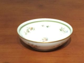 Vintage Atelier Tabalou Limoges France Flowers Hand Painted Porcelain Sauce Bowl