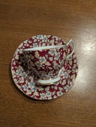Royal Albert Chintz Tea Cup And Saucer